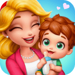 Cover Image of Baby Mansion - Home Makeover v1.629.1220 MOD APK (Unlimited Money, Heart)