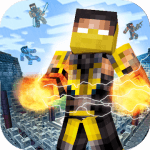 Cover Image of Block Mortal Survival Battle v1.64 MOD APK (Unlimited Money, Speed)