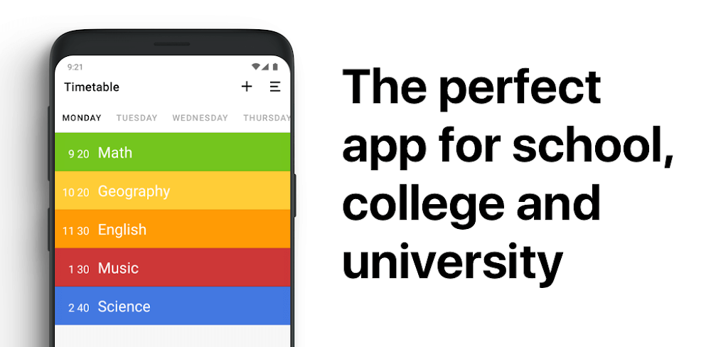 Cover Image of Class Timetable v4.1.3 MOD APK (Pro Unlocked)