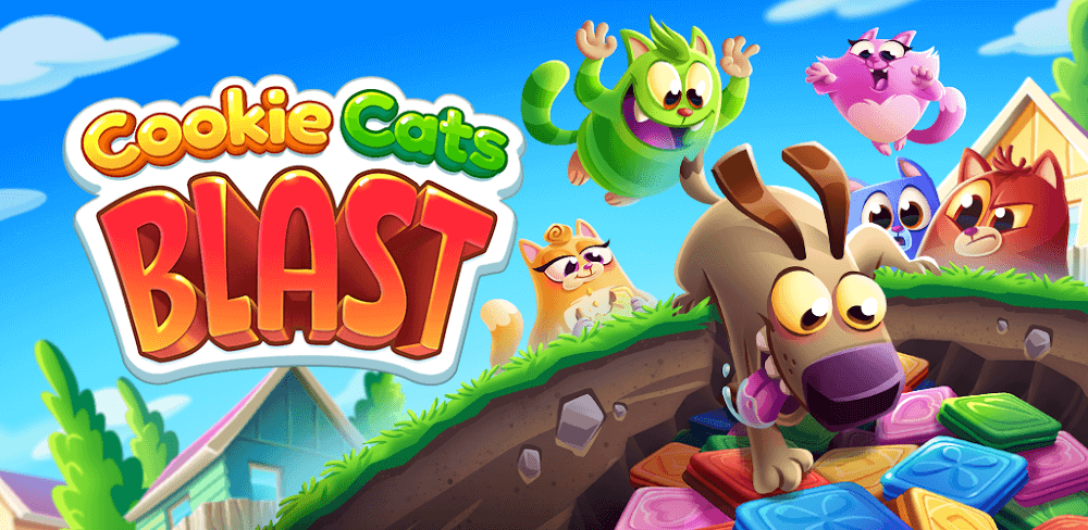 Cover Image of Cookie Cats Blast v1.42.0 MOD APK (Unlimited Gold/Lives)