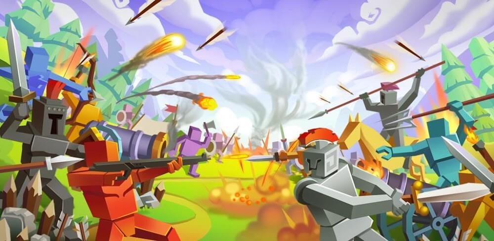 Cover Image of Epic Battle Simulator v1.9.20 MOD APK (Unlimited Money)