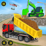 Cover Image of Heavy Excavator Simulator Game v7.7 MOD APK (Speed Game)