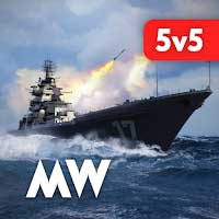 Cover Image of MODERN WARSHIPS MOD APK 0.52.0.3538400 (Bullets) + Data Android
