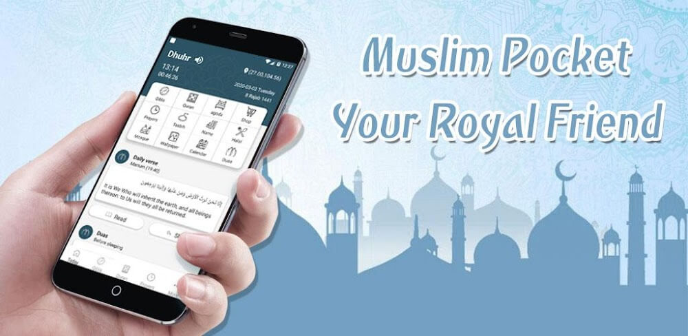 Cover Image of Muslim Pocket v2.1.1 MOD APK (Premium Unlocked)