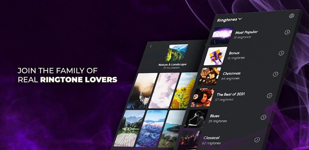 Cover Image of Phone Ringtones v15.6.1 MOD APK (Premium Unlocked)