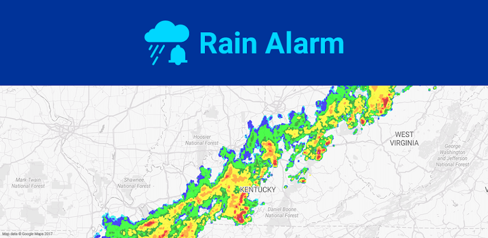 Cover Image of Rain Alarm v5.6.3 MOD APK (Premium Unlocked)