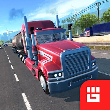 Cover Image of Truck Simulator PRO 2 v1.8 APK + OBB (MOD, Unlimited Money)